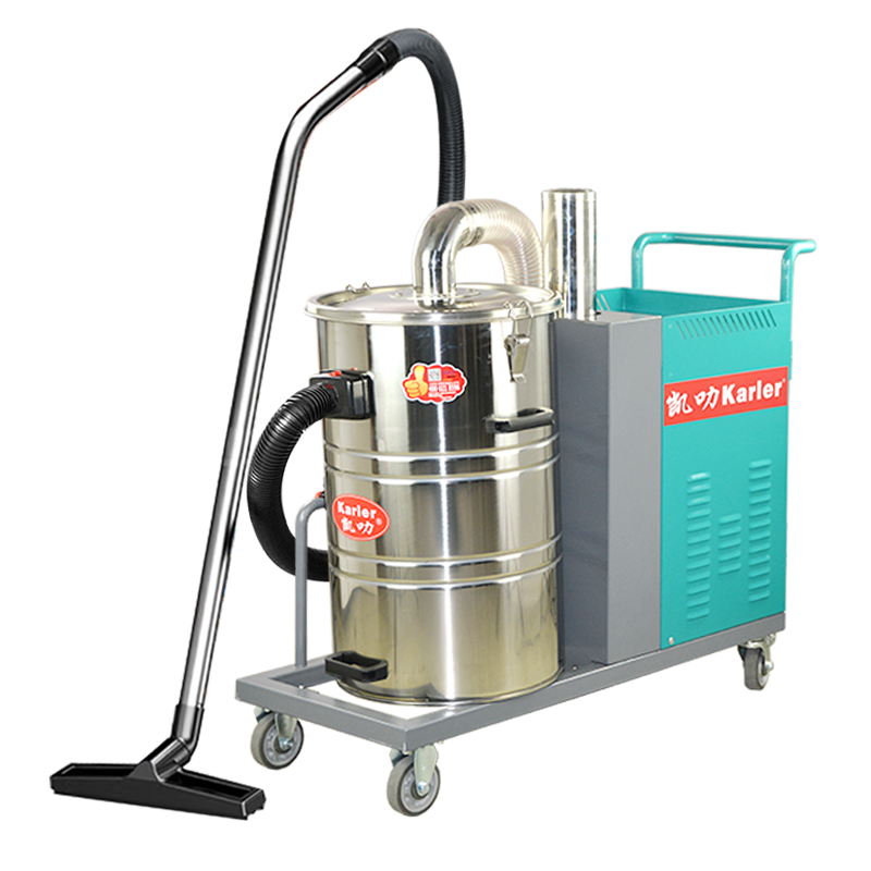 凯叻KL3080 380V工业用粉尘吸尘器工厂车间大功率吸铁屑液体油污干吸水机