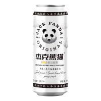 JACK PANDA杰克熊猫 精酿小麦白啤酒500ml*12罐整箱装