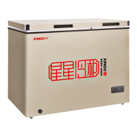 星星(XINGX)200L冰柜家用小型冷柜 大冷冻小冷藏双温铜管冷柜商用卧式冰柜 BCD-200GCT