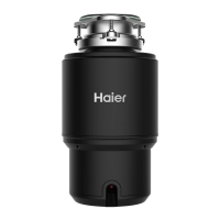海尔(Haier) 垃圾处理器家用 厨房厨余食物湿垃圾粉碎 降噪不卡机可接洗碗机 动力升级LD750-E1