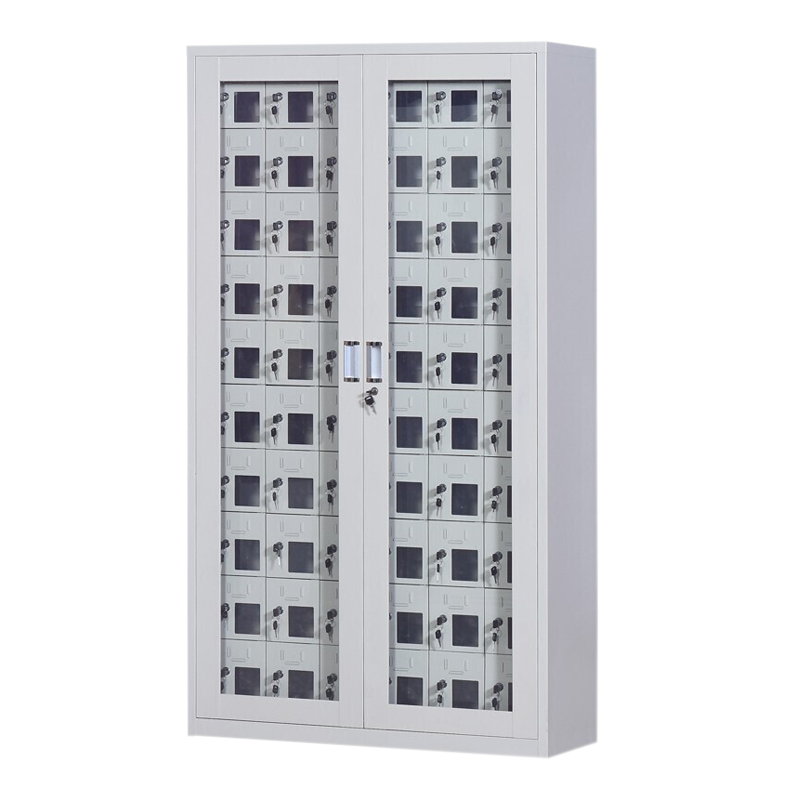 府店USB手机存放柜会议室手机充电柜对讲机柜寄存柜60门手机充电柜