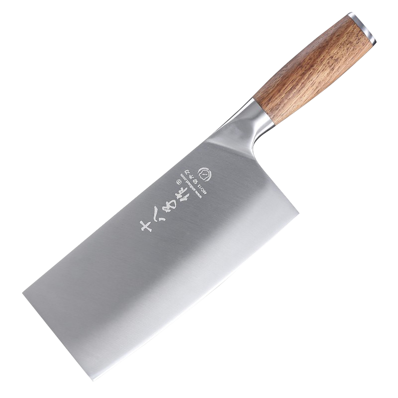 十八子作 切菜刀家用 切肉切片刀砍斩切刀 厨房刀具阳江十八子菜刀单刀铭利系列 切片刀SL2118-B