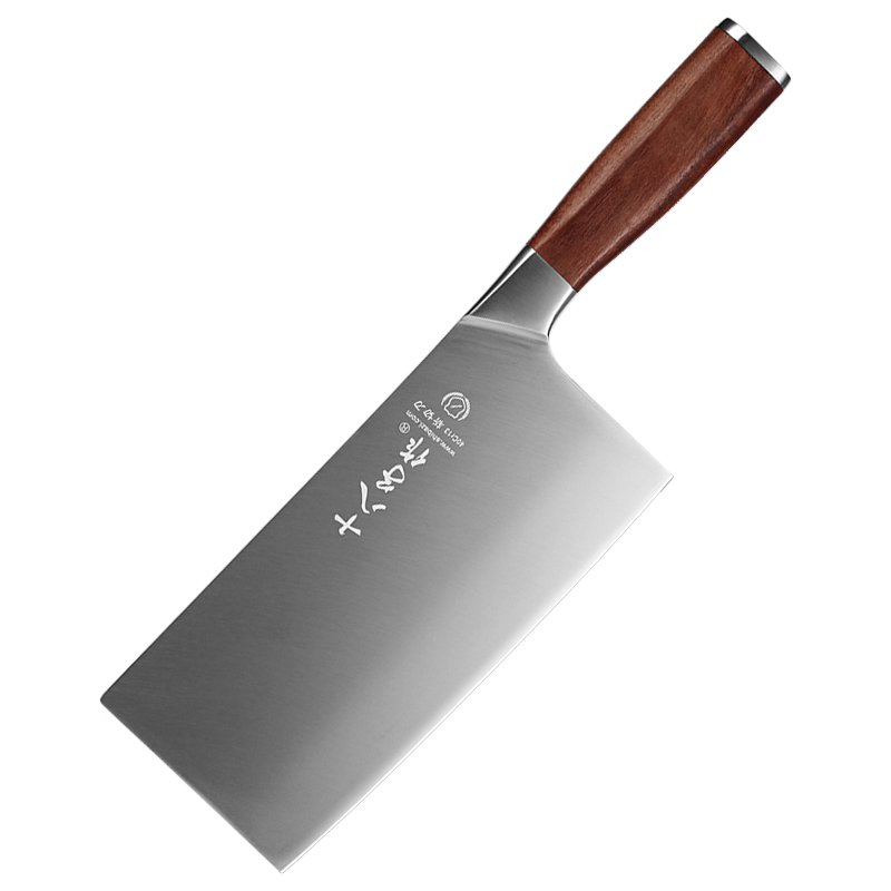十八子作 切菜刀具锋利切片刀厨刀切肉刀 阳江十八子菜刀单刀厨房家用菜刀 铭锦斩切刀SL2101-AB