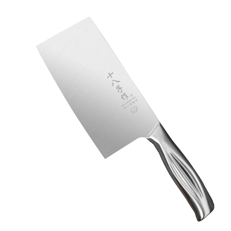十八子作 家用刀具切片切肉刀阳江不锈钢厨房菜刀单刀 纯盈斩切刀 SL1617-AB