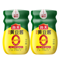 海天豆瓣酱 0添加黄豆酱800g*2瓶 零添加下饭酱 炒菜拌面拌饭调味酱