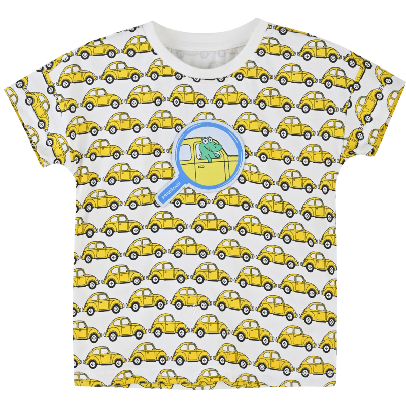 [清仓价:19元]铅笔俱乐部童装夏装新款男小童t恤儿童上衣宝宝萌趣印花短袖