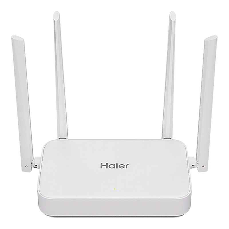 Haier/海尔家用双频千兆路由器5g高速无线wifi6移动宽带穿墙王全千兆端口 [新一代Wi-Fi6]千兆双频-黑色
