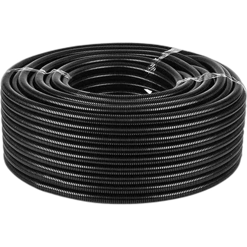 创优捷 PG 国标PE波纹管 塑料护线软管穿线管套线管 黑色