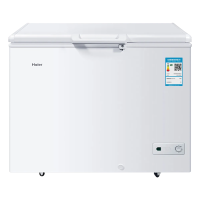 海尔(Haier)379L冰柜深冷速冻节能省电断电保护单温冷柜家用商用冷藏冷冻柜 卧式冰箱BC/BD-379HCM