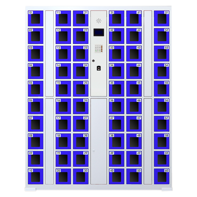 苏久冠智能手机柜存放柜存包柜储物柜60门透明款