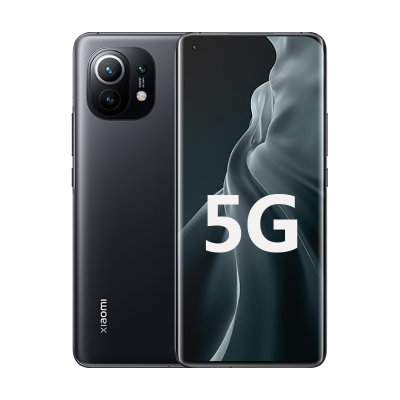 [二手9成新]小米11 5G 黑色 8G+128G 全网通安卓手机 6.81英寸曲屏骁龙888 电信移动通联通5G手机