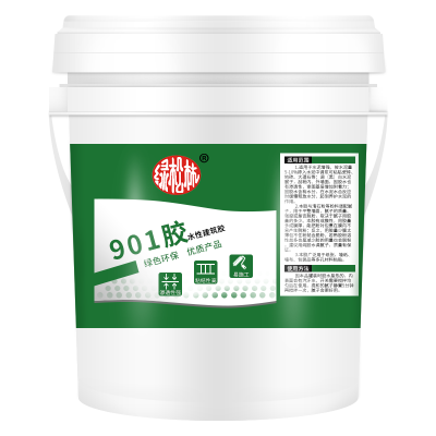 绿松林901建筑胶水代替107 108 801胶水装修内墙刷墙面用腻子粉专用水性胶桶装无甲醛环保型