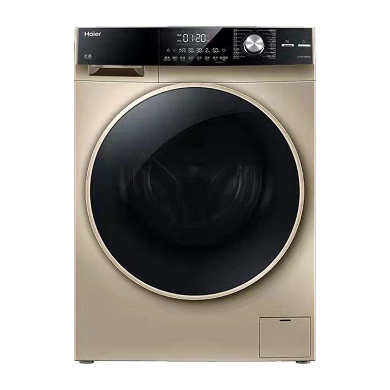 海尔(Haier)10公斤大容量全自动直驱变频滚筒家用洗衣机 洗烘一体 专利双喷淋 微蒸空气洗EG10014HB969G