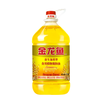 金龙鱼 花生浓香型食用植物调和油5L/桶食用油 健康家用