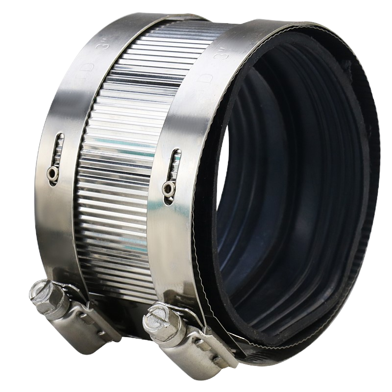 迅众 4寸(100管10个起拍)PVC 管卡不锈钢管束铸铁管接头强力管夹抱箍下水管变径对接卡箍子