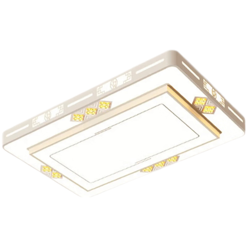 顾家照明led照明吸顶灯简约现代客厅灯大气新中式餐厅卧室客厅灯具套餐全屋组合