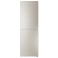 海尔(Haier)冰箱家用双两门190升小型风冷无霜节能小冰箱 保鲜彩晶玻璃面板耐磨防刮花官方正品BCD-190WDCO