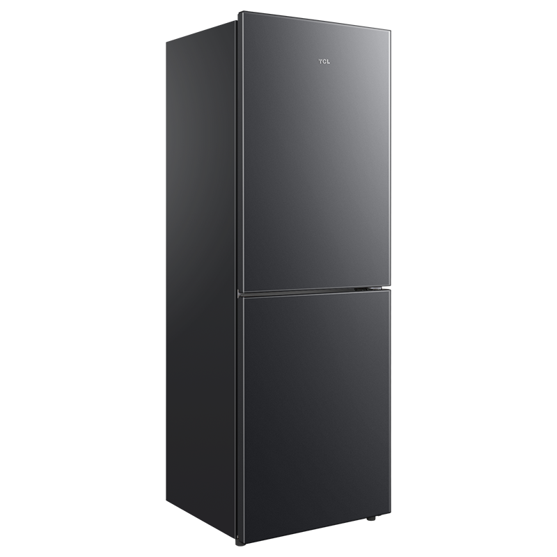 TCL 188升双门小型家用电冰箱双变频风冷无霜节能低音超薄迷你冰箱 小居租房宿舍 便携耐用R188V7-B晶岩灰