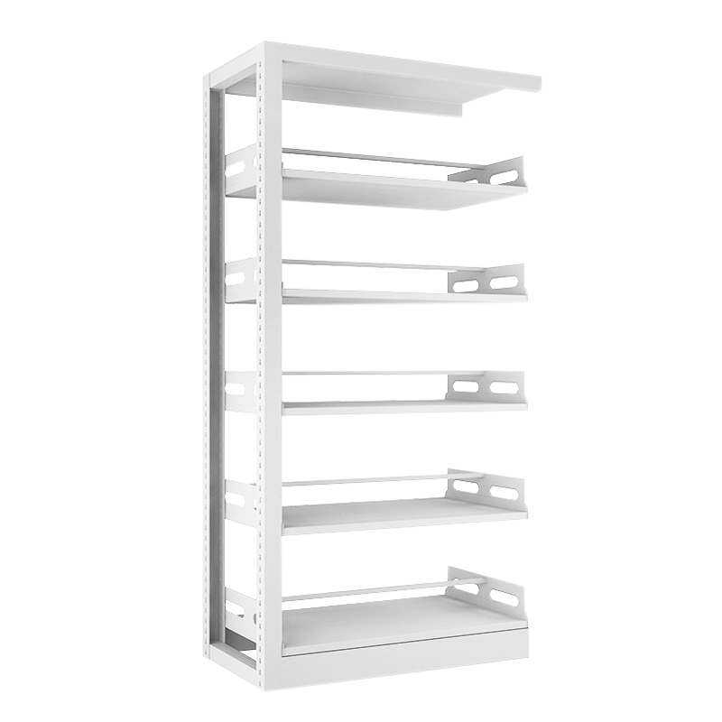 苏兴顺图书馆书架阅览室货架资料档案架钢制书架双面五层副架