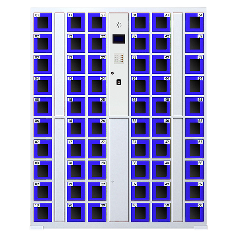 苏兴顺智能手机柜存放柜存包柜储物柜60门透明款