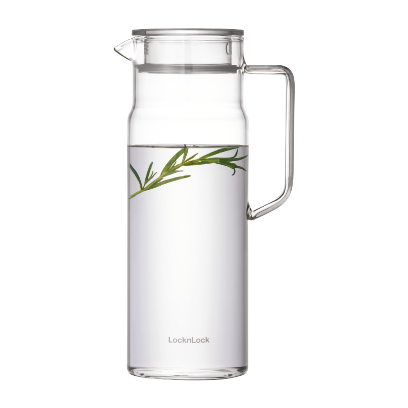 乐扣乐扣玻璃冷水壶家用客厅耐高温夏天凉水壶泡茶壶大容量凉水杯