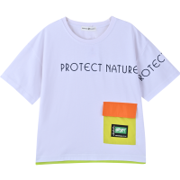 铅笔俱乐部童装2024夏装新款男童t恤儿童假两件上衣中大童短袖衫