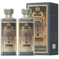 柔酱王子1929 53度500ml*2瓶装 酱香型白酒