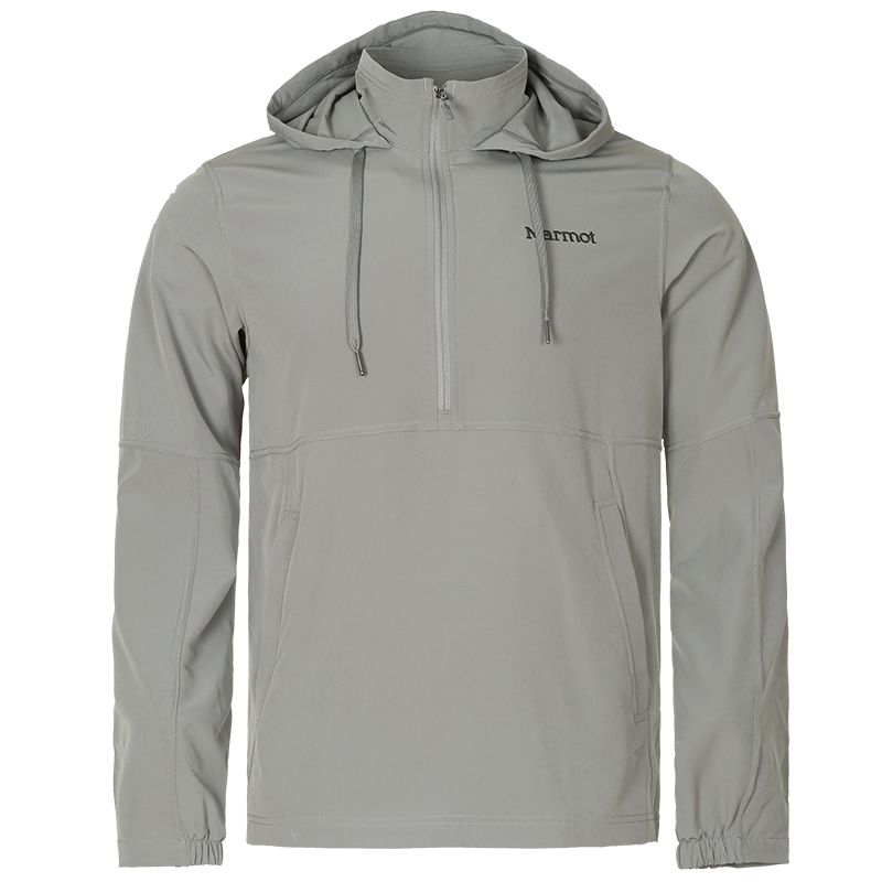 Marmot土拨鼠男士半拉链套头舒适休闲M3软壳上衣11357