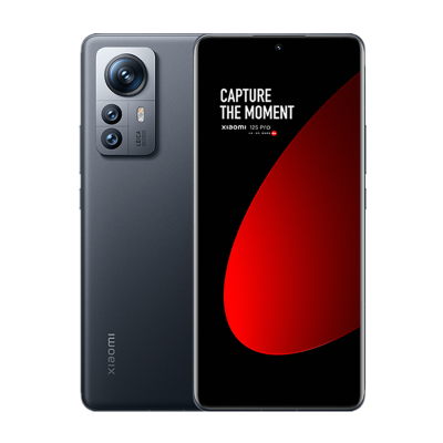 [原封]小米12S Pro 8GB+256GB 黑色 新骁龙8+Gen1 6.73曲面大屏 120Hz高刷新率 120W快充 支持无线充 手机