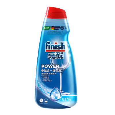 finish亮碟多效洗碗液700ml方太水槽洗碗机专用洗涤剂清洁剂非洗碗粉盐