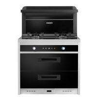 [新品]美大集成灶E23proA二星级消毒柜家用一级能效消毒柜集成灶变频侧吸下排式双灶一体机(液化气)