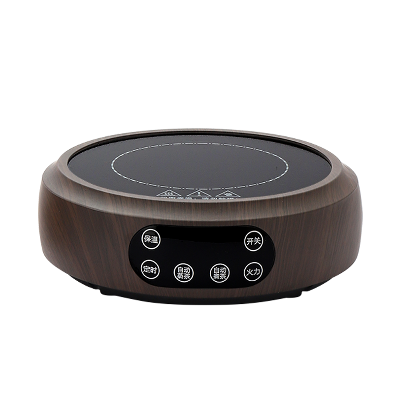 电陶炉煮茶 养生电磁炉 小巧家用电陶茶炉围炉煮茶不挑壶加热炉 迷你煮茶炉[星空灰炉子+H款玻璃壶套装]