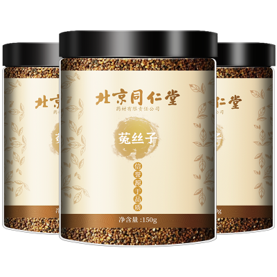 [买1发3同款共450g]北京同仁堂菟丝子 150g 吐丝子 男性滋补泡酒料泡水 养生泡饮代用茶官方正品