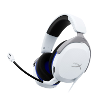 极度未知(HYPERX)原金士顿电竞游戏耳机头戴式有线降噪麦克风兼电脑游戏主机多设备 毒刺2灵动PS版 白色