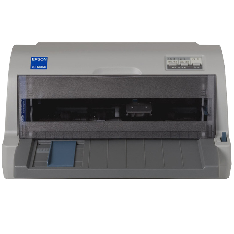 爱普生(EPSON)LQ-610KII 平推票据针式打印机 税务发票打印机 82列 (610K升级) 标准配置