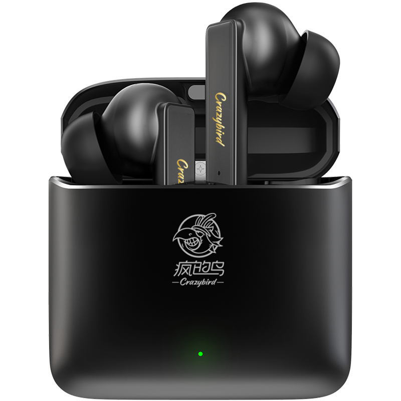 疯的鸟 适用华为蓝牙耳机无线耳机金属外壳低重音运动跑步入耳式适用于苹果荣耀VIVO小米OPPO耳机