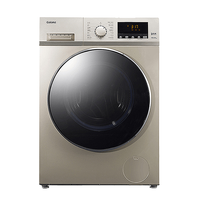 格兰仕(Galanz)10公斤洗衣机洗烘一体机 双变频全自动 免清洗 创新空气洗360°柔风烘干滚筒洗衣机DT6514V