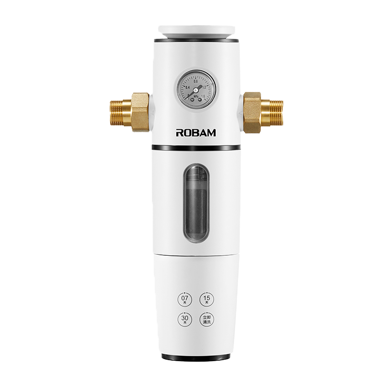 老板(Robam)前置过滤器 40微米免拆可冲洗家用大通量管道自来水滤水机 全屋净化器 净水器GL08A