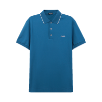 杰尼亚 ZEGNA 男士棉质修身版短袖POLO衫UB358A5 B746