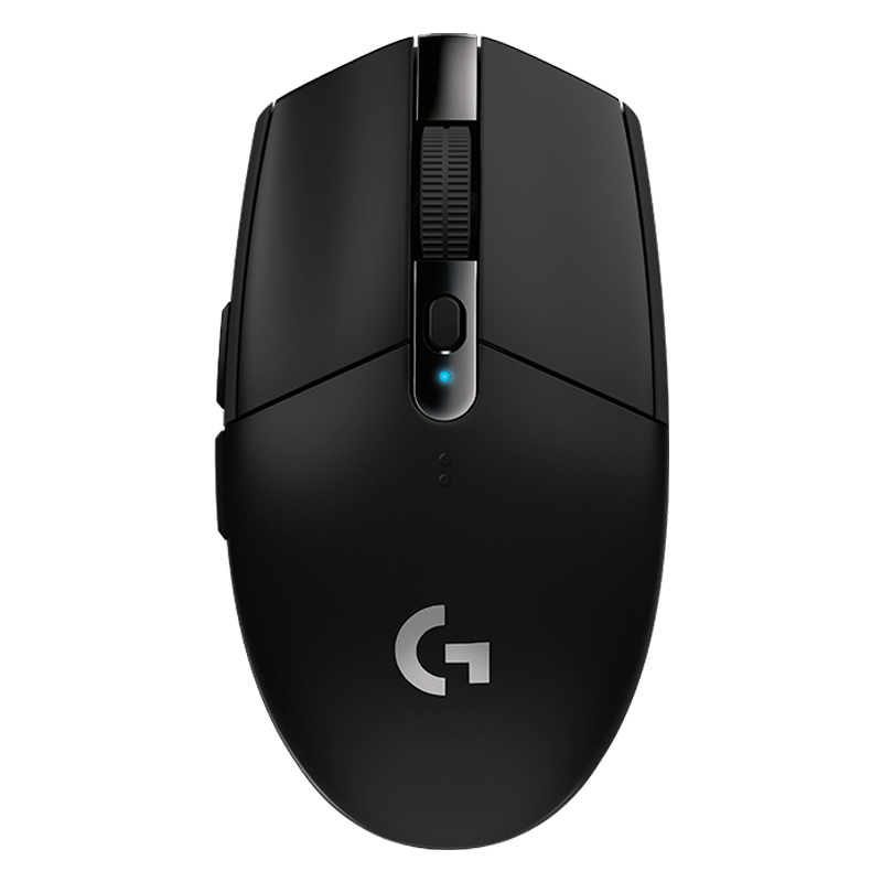 罗技(Logitech)G304电竞游戏无线鼠标USB接收台式机笔记本电脑通用正品原装便携绝地求生神器吃鸡宏APEX黑色