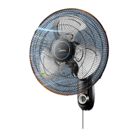 美的(Midea)壁扇18吋壁挂式牛角风扇挂墙挂扇家用轻声宿舍食堂摇头大风力电扇工业扇工程扇 FW45-20B