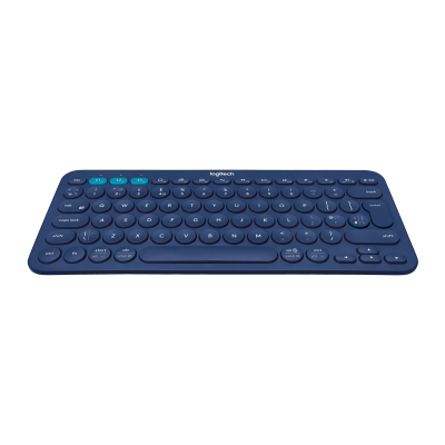 罗技(Logitech)K380无线蓝牙键盘多功能便携智能蓝牙安卓苹果电脑手机 多设备蓝牙键盘 深蓝色
