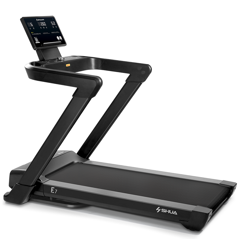 [旗舰推荐-阿波罗减震]舒华智能家用跑步机E3 可折叠双重减震降噪 超燃脂室内运动健身器材