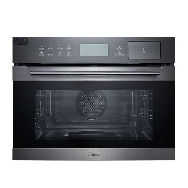 美的(Midea)BS5055W Q5嵌入式 蒸汽烤箱家用 电烤箱电蒸炉家用电蒸箱电烤箱一体机 二合一珐琅腔体