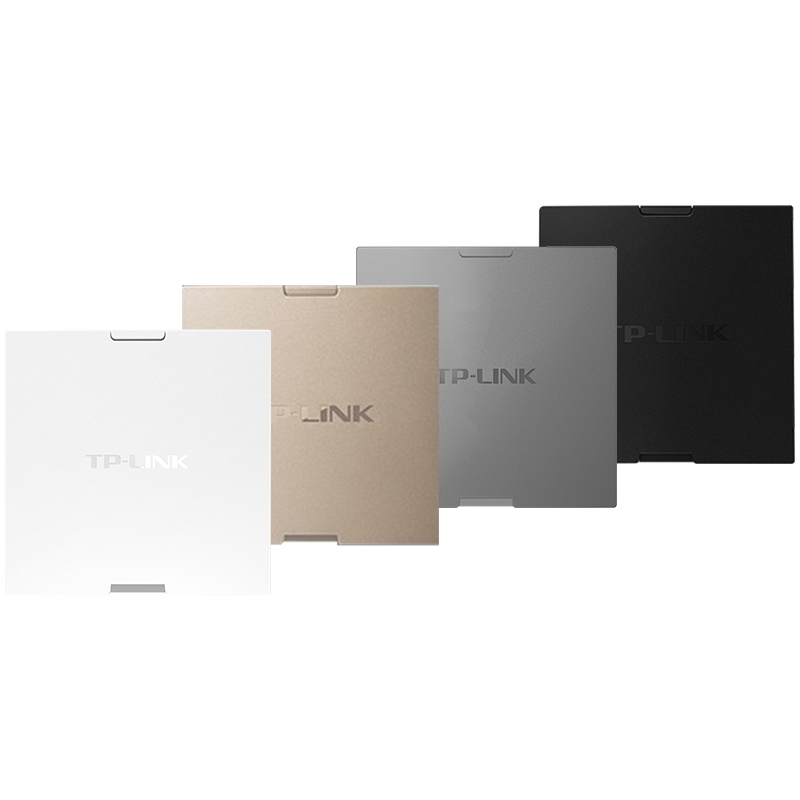 [全国可付费安装]TP-LINK 千兆wifi6全屋wifi覆盖三室二厅无线ap面板套装1800兆5G双频4只TL-XAP1800GI-POE+R488GPM-AC一体化主机路由器