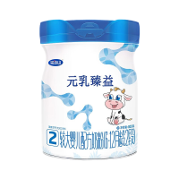完达山 新国标 元乳臻益2段较大婴儿配方牛奶粉6-12月二段800g罐装