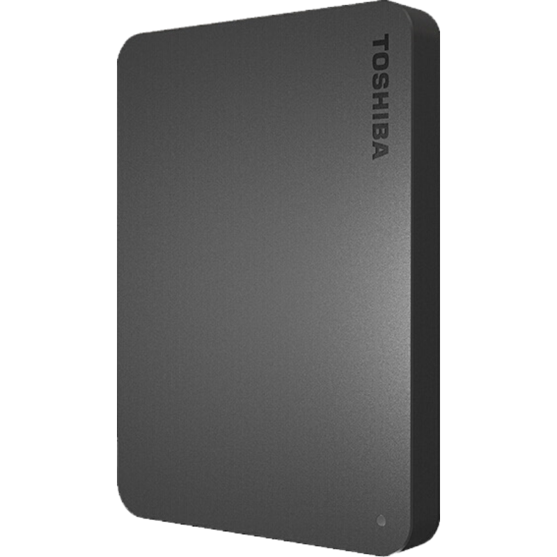 东芝(TOSHIBA)新小黑A3系列 1TB 2.5英寸 USB3.2 移动硬盘 磨砂黑色兼容Mac 超大容量 稳定耐用
