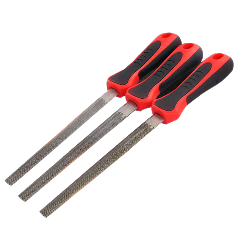 力易得(ENDURA)半圆锉 双色塑柄粗半圆锉 (8英寸 粗齿1# E9115) 2把装/件 1件