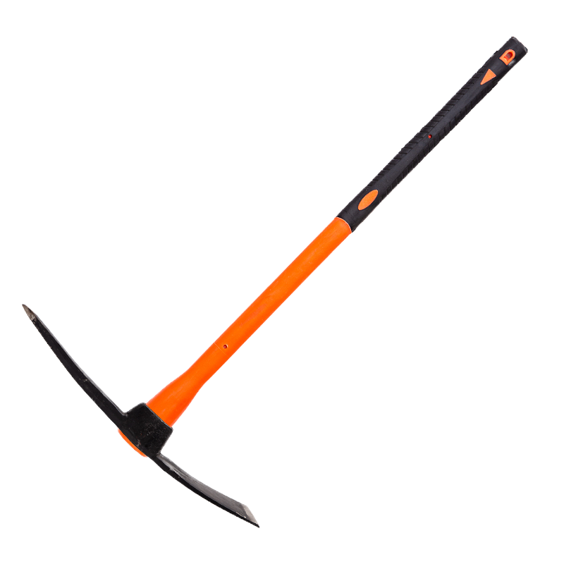 迅众 锰钢大锄头镐斧十字洋镐锄头翻地松土神器锰钢防汛户外开荒挖地多功能十字镐农用工具