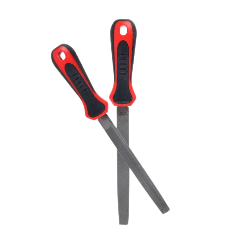 力易得(ENDURA)8英寸锉刀钢锉钳工方锉金属木工锉打磨工具圆锉扁锉平锉半圆三角挫 E9101 2把装/件 1件